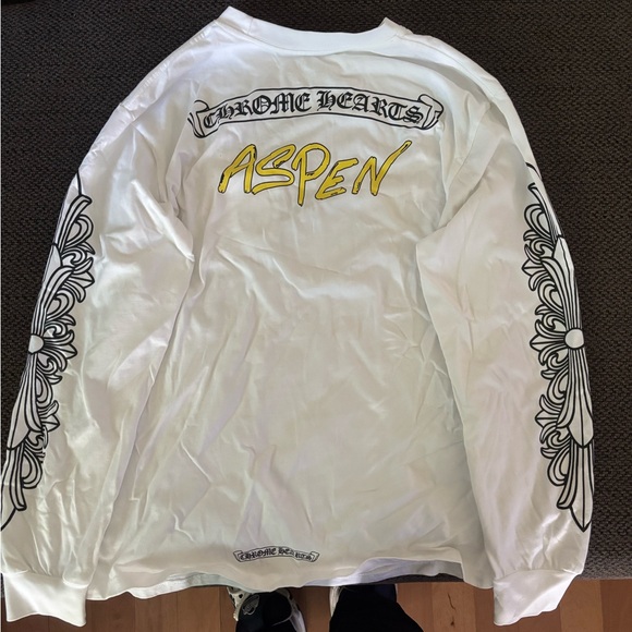 Chrome Hearts White Long Sleeve Shirt